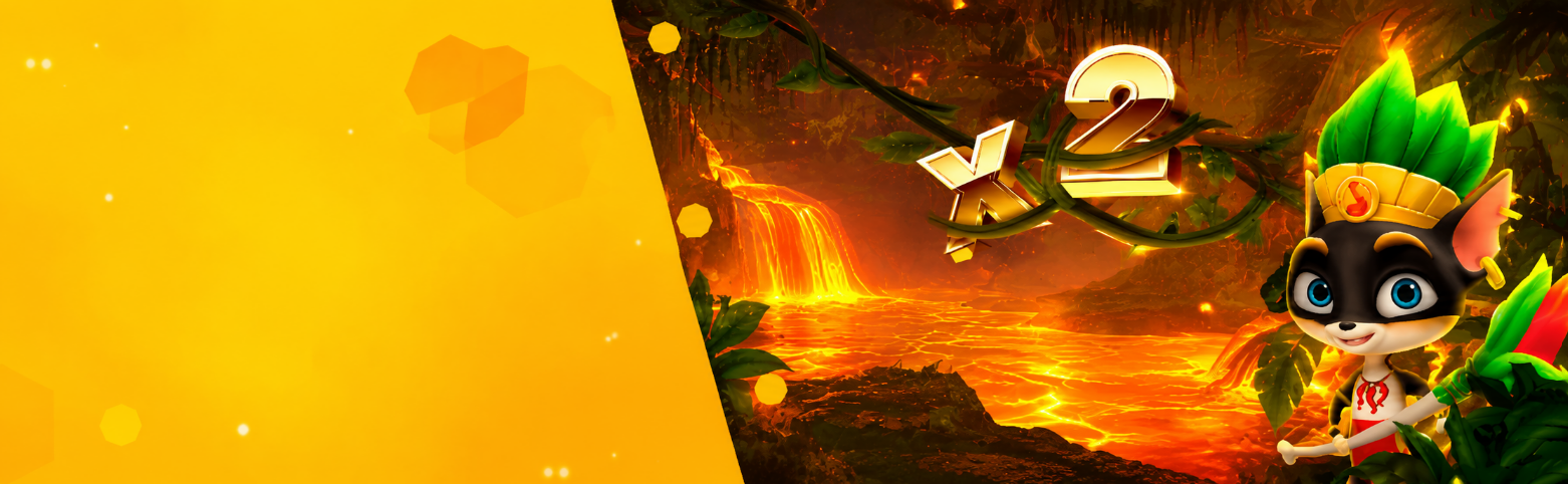 baner z bonusem powitalnym w kasynie Spinamba