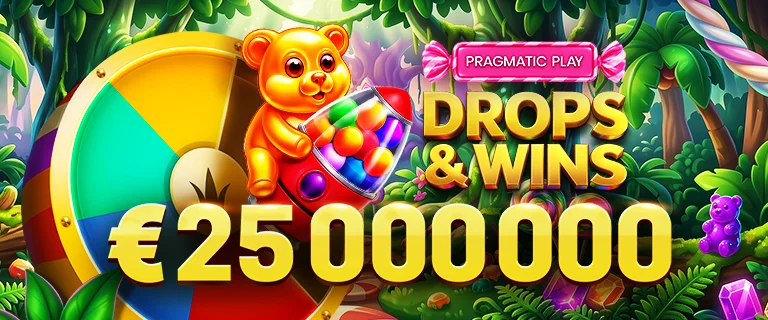 Drops and Wins 25 Million Banner
