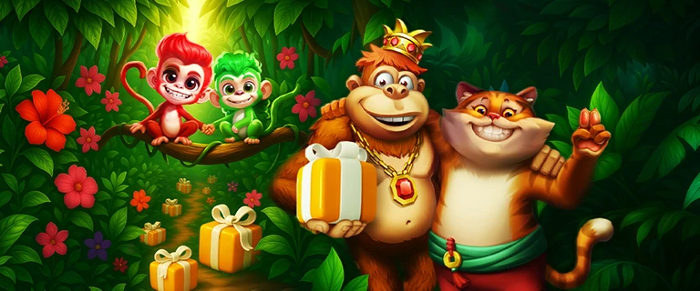 Jungle Friends Bonus Banner