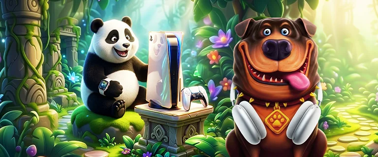 Mobile Casino Animals Banner