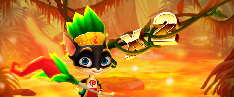 Monkey Adventure x2 Banner